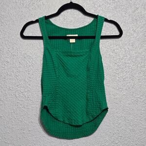 Maeve NWT Women's Square Neck Corset Tight Fit Tank‎ Size XXS Preppy Mermaid Y2K